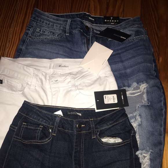 Fashion Nova Denim - Three jeans from Fashion Nova
